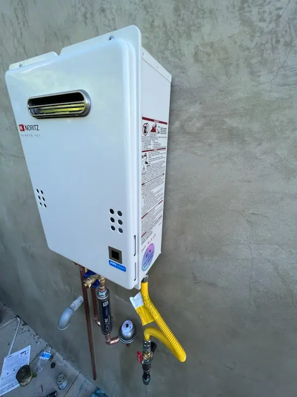Tankless water heater installation for Maybury Mills homes